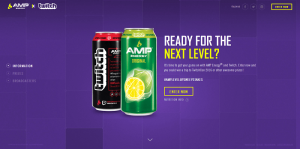 AMP Energy #AMPLevelUpSweepstakes Twitchcon 2016 Sweepstakes