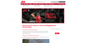 Ace Hardware #HelpfulHunter Sweepstakes