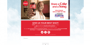 Coca-Cola Picture Perfect Contest