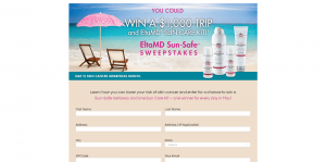 EltaMD Sun-Safe Sweepstakes