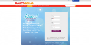 Family Dollar Fabulous Summer Sweepstakes