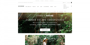 GUESS & Marie Claire Summer Escape Sweepstakes