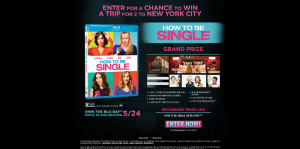 Warner Bros. How To Be Single Sweepstakes