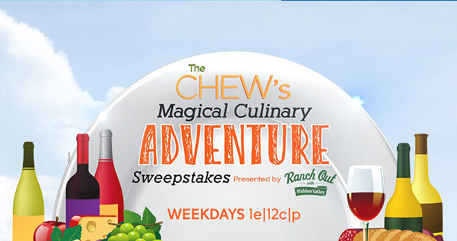 The Chew's Magical Culinary Adventure Sweepstakes 2017