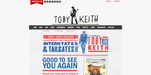 Toby Keith Interstates & Tailgates Sweepstakes