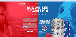 Budweiser Team USA Sweepstakes