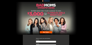 Fandango Bad Moms Sweepstakes