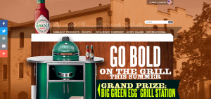 Grill with TABASCO Sweepstakes
