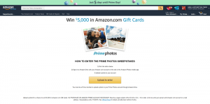 Amazon Prime Day Photos Sweepstakes