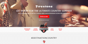 Firestone Destination Country Sweepstakes