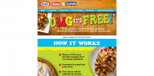 Goya & Kraft Heinz OMG, It's Free! Sweepstakes