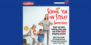 Land O'Frost School 'Em on Style Sweepstakes