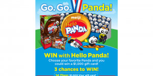 Meiji Go. Go. Panda! Sweepstakes