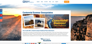 National Park Foundation Centennial Summer Sweepstakes