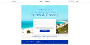 PopSugar Turks and Caicos Sweepstakes