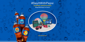 Say It With Pepsi Sweepstakes