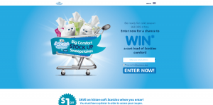 Scotties Big Comfort Stock Up Sweepstakes