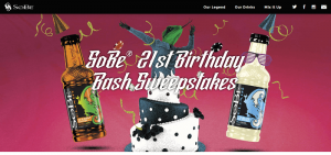 SoBe 21st Birthday Bash Sweepstakes