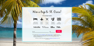 Tasting Table's 2016 Trip to St. Croix Sweepstakes