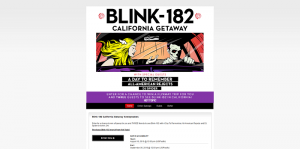 Live Nation Blink-182 California Getaway Sweepstakes