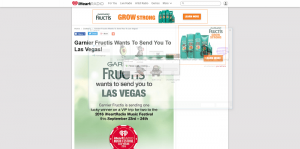 Garnier Fructis iHeartRadio Music Festival Sweepstakes