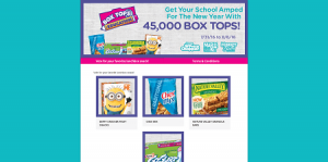 Price Chopper & General Mills Bonus Box Tops Sweepstakes