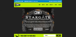 COMET Stargate The Final Journey Sweepstakes