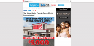 iHeartRadio Floor & Decor $5,000 Sweepstakes