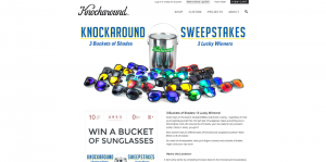 Knockaround 3 Buckets Of Shades Sweepstakes