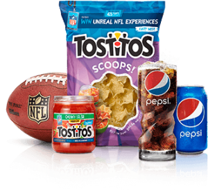 pepsi and tostitos products