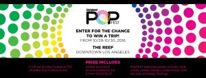 Entertainment Weekly PopFest Sweepstakes