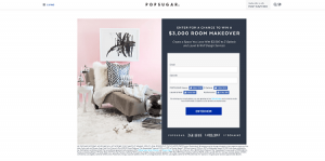 PopSugar $3,000 Room Makeover Sweepstakes