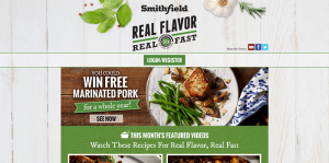 Smithfield Real Flavor Real Fast Sweepstakes