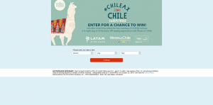 Whole Foods Market #Chileax in Chile Sweepstakes