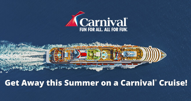 Ellen Carnival Cruise Sweepstakes 2017