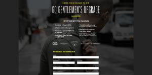 GQ Gentleman’s Upgrade Sweepstakes