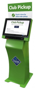 club pickup kiosk