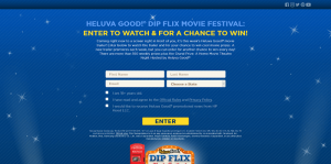 Dip Flix Movie Festival Heluva Good! Trailer Sweepstakes