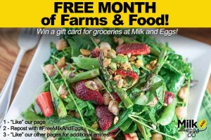 Milk And Eggs Free Month Of Farms & Food Giveaway