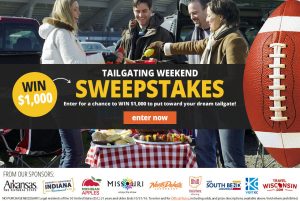 Midwest Living Tailgating Weekend Sweepstakes