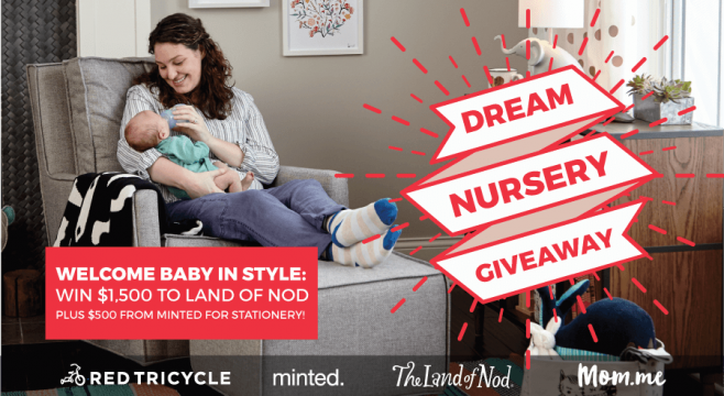 Red Tricycle Dream Nursery Giveaway