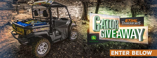 STIHL TIMBERSPORTS Gator Giveaway