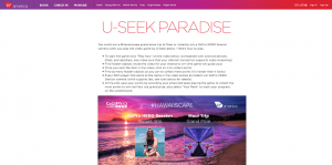 Virgin America U-SEEK Paradise Promotion