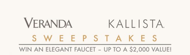 Kallista Veranda Sweepstakes