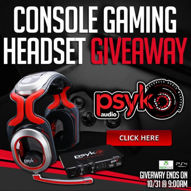 Psyko Audio Console Gaming Headset Giveaway