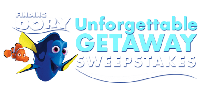 Finding Dory Unforgettable Getaway Sweepstakes