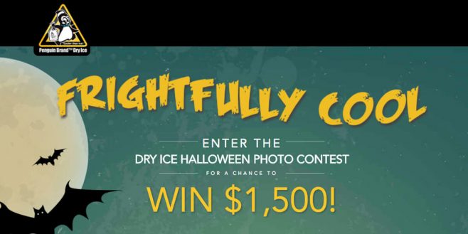 Penguin Brand Dry Ice Frightfully Cool Halloween Contest