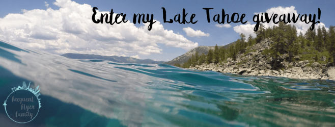 The Frequent Flyer Family Lake Tahoe Giveaway