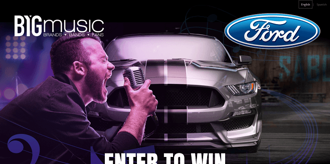 BYG Ford Sweepstakes