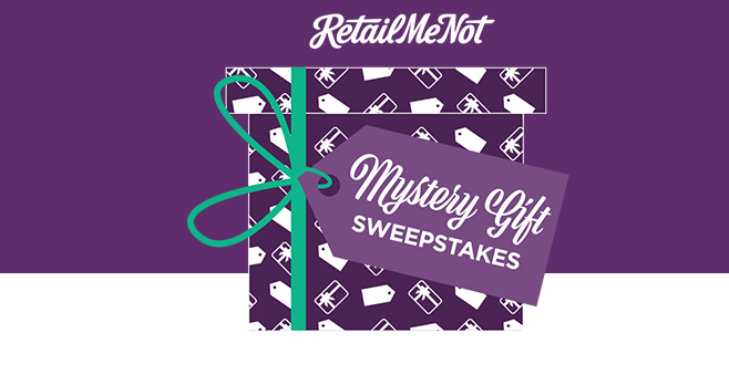 RetailMeNot Mystery Gift Sweepstakes